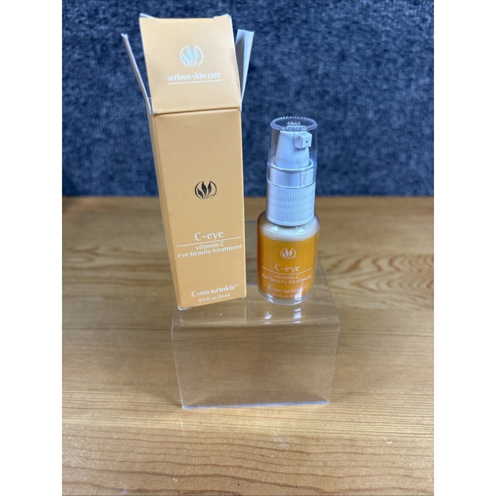 Serious Skincare Serious-C Eye Vitamin C Eye Beauty Treatment .5oz New